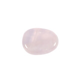 Rozenkwarts steen plat gepolijst klein Rozenkwarts steen plat gepolijst klein