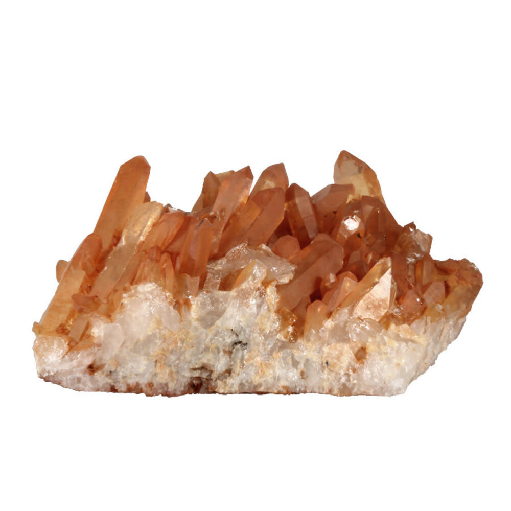 Tangerine kwarts cluster 19,5 x 16,5 x 9 cm | 2512 gram Tangerine kwarts cluster 19,5 x 16,5 x 9 cm | 2512 gram
