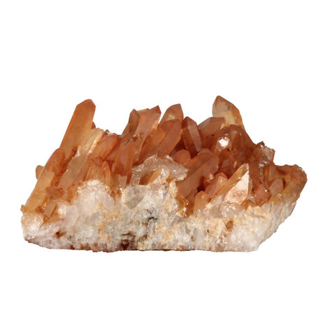 Tangerine kwarts cluster 19,5 x 16,5 x 9 cm | 2512 gram Tangerine kwarts cluster 19,5 x 16,5 x 9 cm | 2512 gram