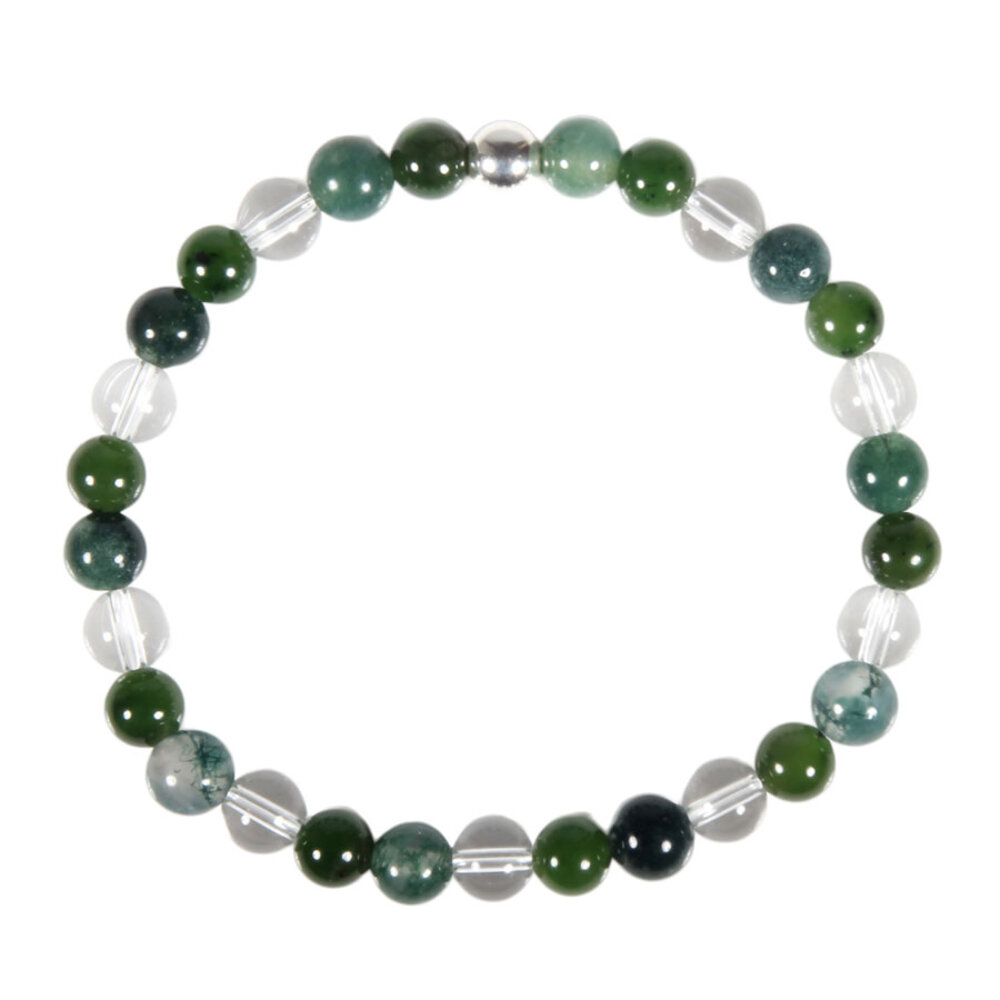 Armband geluk & voorspoed 18 cm | 6 mm kralen Armband geluk & voorspoed 18 cm | 6 mm kralen