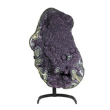 Amethist cluster 67 x 43 x 16 cm / 31780 gram | op standaard