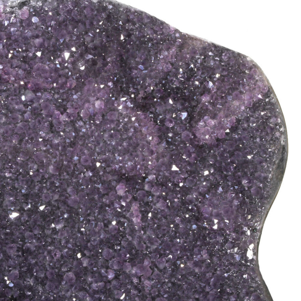 Amethist cluster 67 x 43 x 16 cm / 31780 gram | op standaard