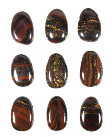 Tijgerijzer hanger A-kwaliteit doorboord Tijgerijzer hanger A-kwaliteit doorboord