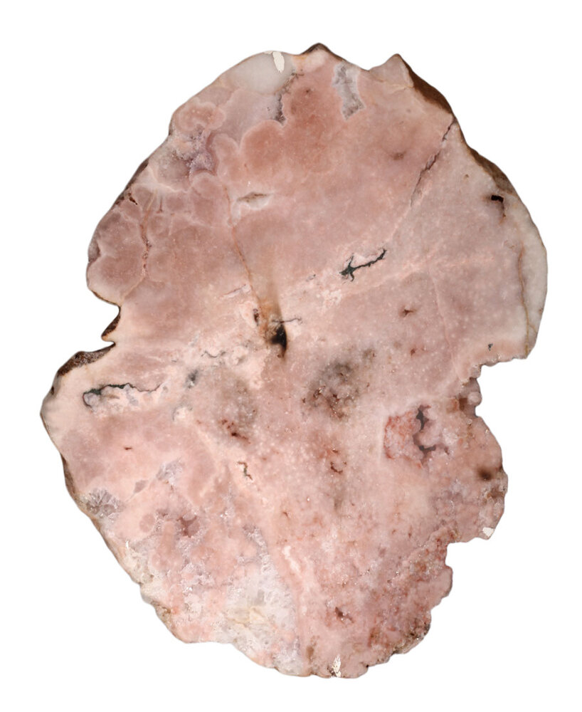 Amethist (roze) op muurbeugel 47 x 38 x 2 cm | 7360 gram Amethist (roze) op muurbeugel 47 x 38 x 2 cm | 7360 gram