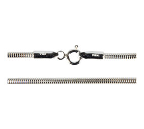 Zilveren ketting slang 45 cm 2 mm dik