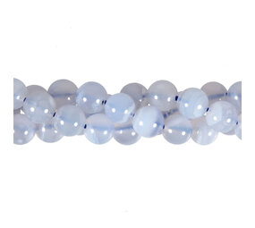 Chalcedoon kralen rond 8 mm (streng van 40 cm) Chalcedoon kralen rond 8 mm (streng van 40 cm)