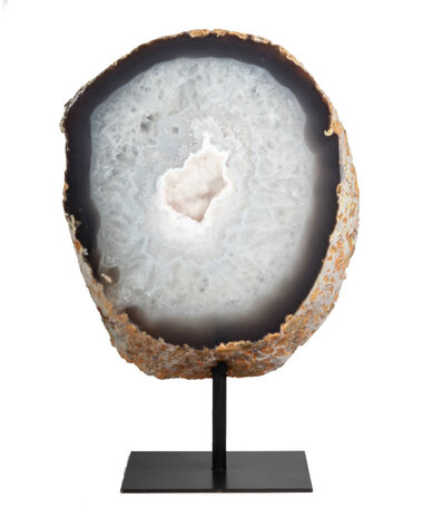 Agaat op standaard 19 x 16 x 6 cm | 3090 gram