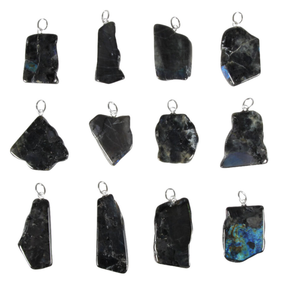 Spectroliet hanger A-kwaliteit met zilveren oogje Spectroliet hanger A-kwaliteit met zilveren oogje