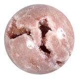 Amethist (roze) bol 105 mm | 1506 gram