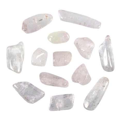 Kunziet steen getrommeld 5 - 7 gram Kunziet steen getrommeld 5 - 7 gram