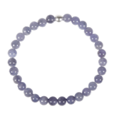Tanzaniet armband 18 cm | 5 - 6 mm kralen Tanzaniet armband 18 cm | 5 - 6 mm kralen