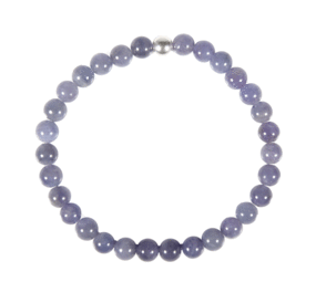 Tanzaniet armband 18 cm | 5 - 6 mm kralen Tanzaniet armband 18 cm | 5 - 6 mm kralen