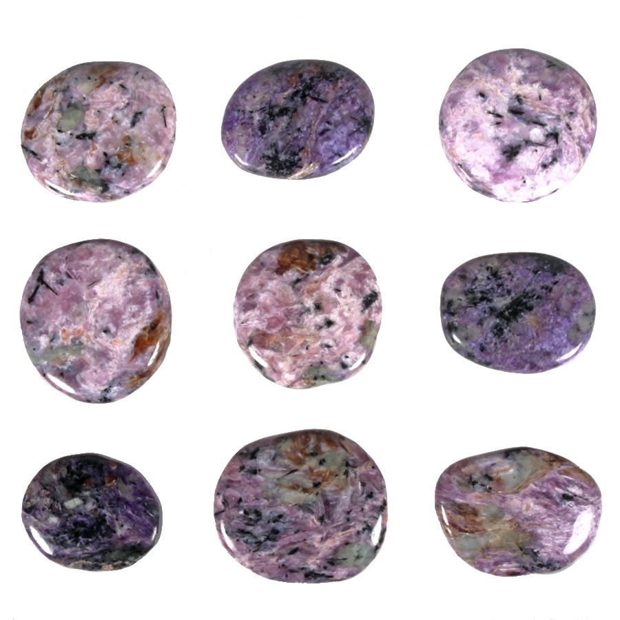 Charoiet steen A-kwaliteit plat gepolijst