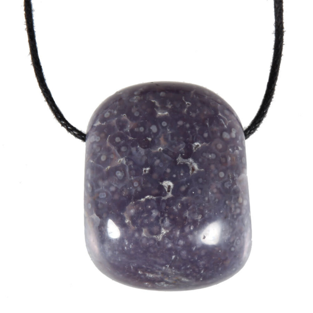 Agaat (druif) hanger doorboord