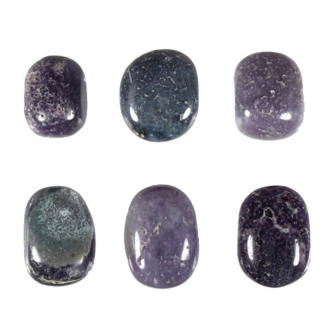 Agaat (druif) hanger doorboord