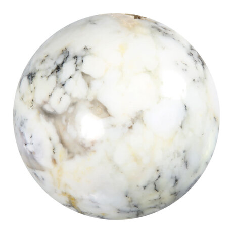 Merliniet bol met opaal kristallen 78 mm | 594 gram Merliniet bol met opaal kristallen 78 mm | 594 gram