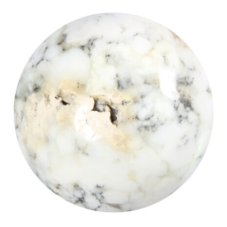 Merliniet bol met opaal kristallen 78 mm | 594 gram Merliniet bol met opaal kristallen 78 mm | 594 gram