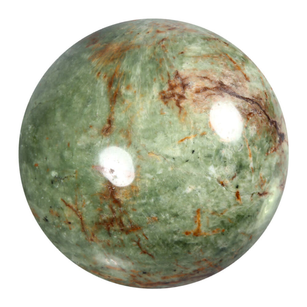 Opaal (groen) bol 86 mm | 784 gram Opaal (groen) bol 86 mm | 784 gram