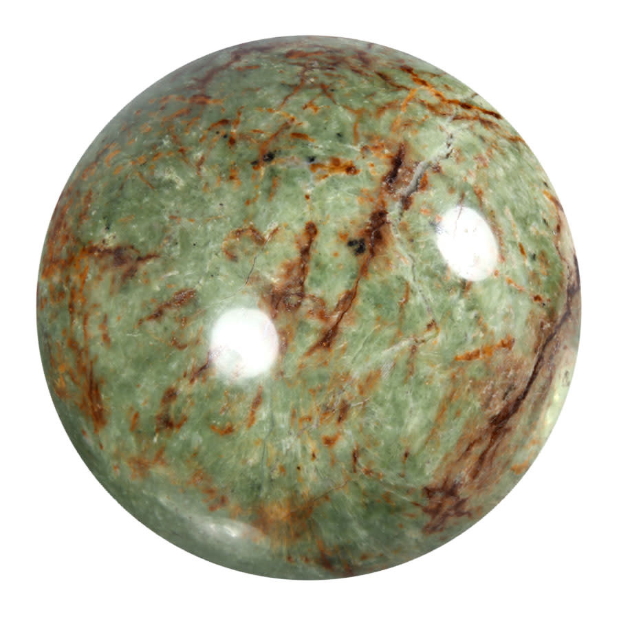 Opaal (groen) bol 86 mm | 784 gram