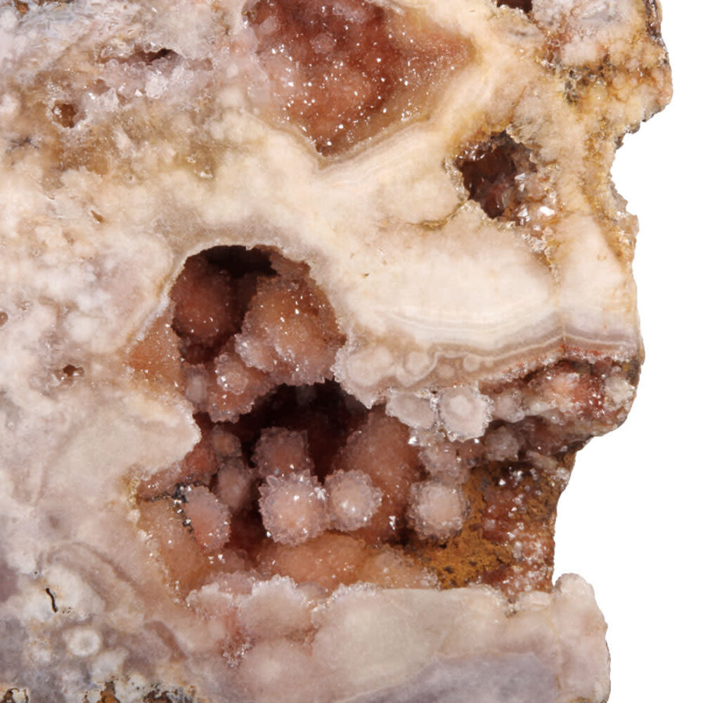 Amethist (roze) op standaard 25 x 18 x 4,5 cm | 2590 gram Amethist (roze) op standaard 25 x 18 x 4,5 cm | 2590 gram