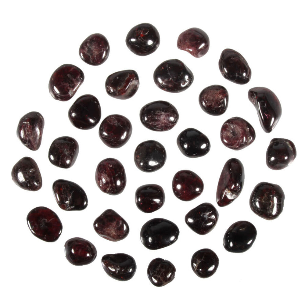 Granaat steen getrommeld 2 - 5 gram Granaat steen getrommeld 2 - 5 gram