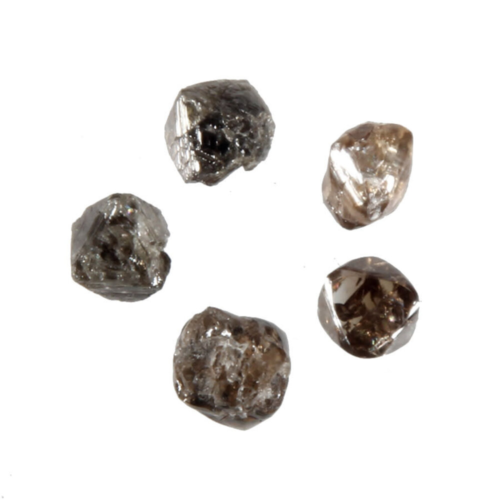 Diamant octaeder ruw 0,1 - 0,2 gram Diamant octaeder ruw 0,1 - 0,2 gram