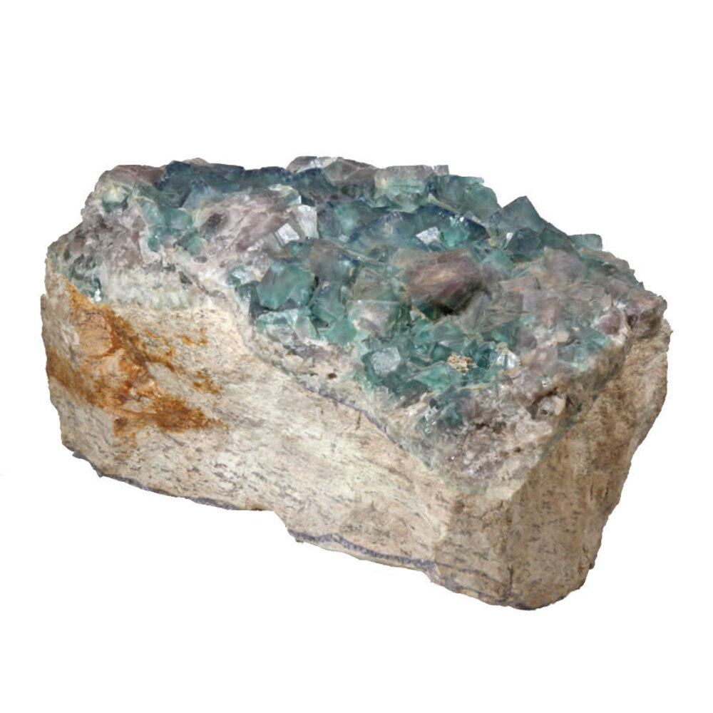 Fluoriet (groen) cluster 38 x 19 x 19 cm | 25250 gram Fluoriet (groen) cluster 38 x 19 x 19 cm | 25250 gram