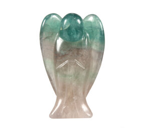 Fluoriet (multi) engel 5 cm Fluoriet (multi) engel 5 cm