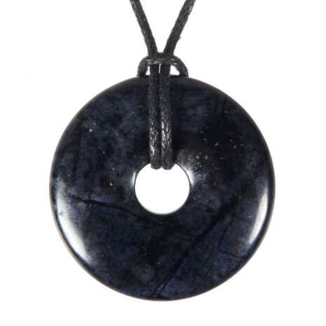 Dumortieriet hanger donut 3 cm Dumortieriet hanger donut 3 cm