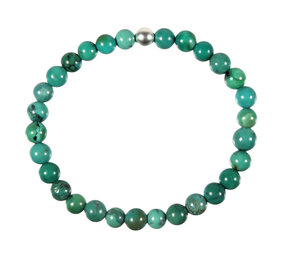 Turkoois armband A-kwaliteit 18 cm | 6 mm kralen Turkoois armband A-kwaliteit 18 cm | 6 mm kralen