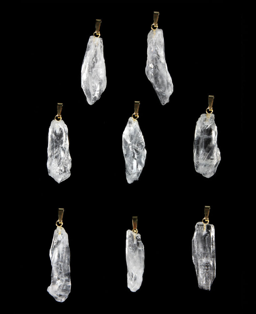 Code keeper of freedom (root of Lemurian) hanger met 14k gouden oogje