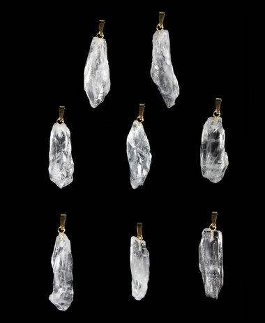 Code keeper of freedom (root of Lemurian) hanger met 14k gouden oogje