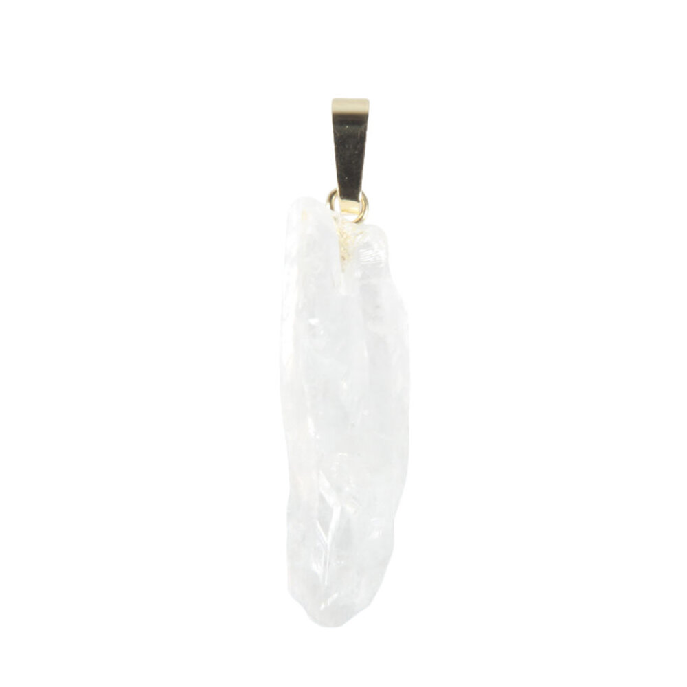 Code keeper of freedom (root of Lemurian) hanger met 14k gouden oogje