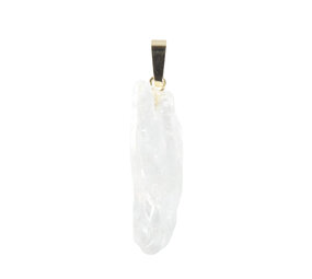 Code keeper of freedom (root of Lemurian) hanger met 14k gouden oogje Code keeper of freedom (root of Lemurian) hanger met 14k gouden oogje