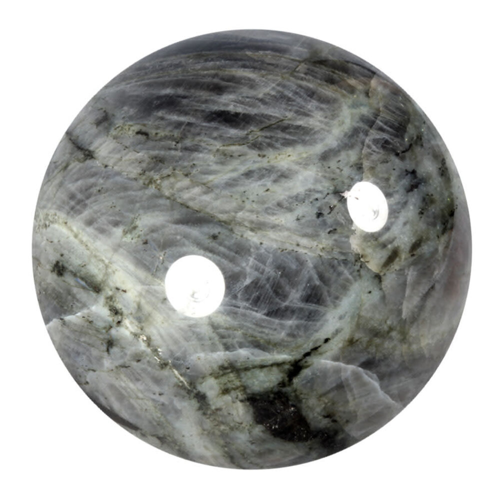 Labradoriet (paars) bol 120 mm | 3237 gram