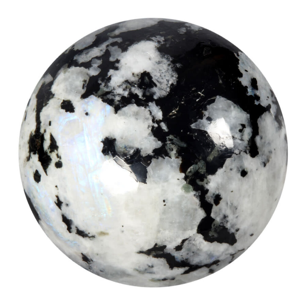 Maansteen (regenboog) bol A-kwaliteit 95 mm | 1561 gram Maansteen (regenboog) bol A-kwaliteit 95 mm | 1561 gram