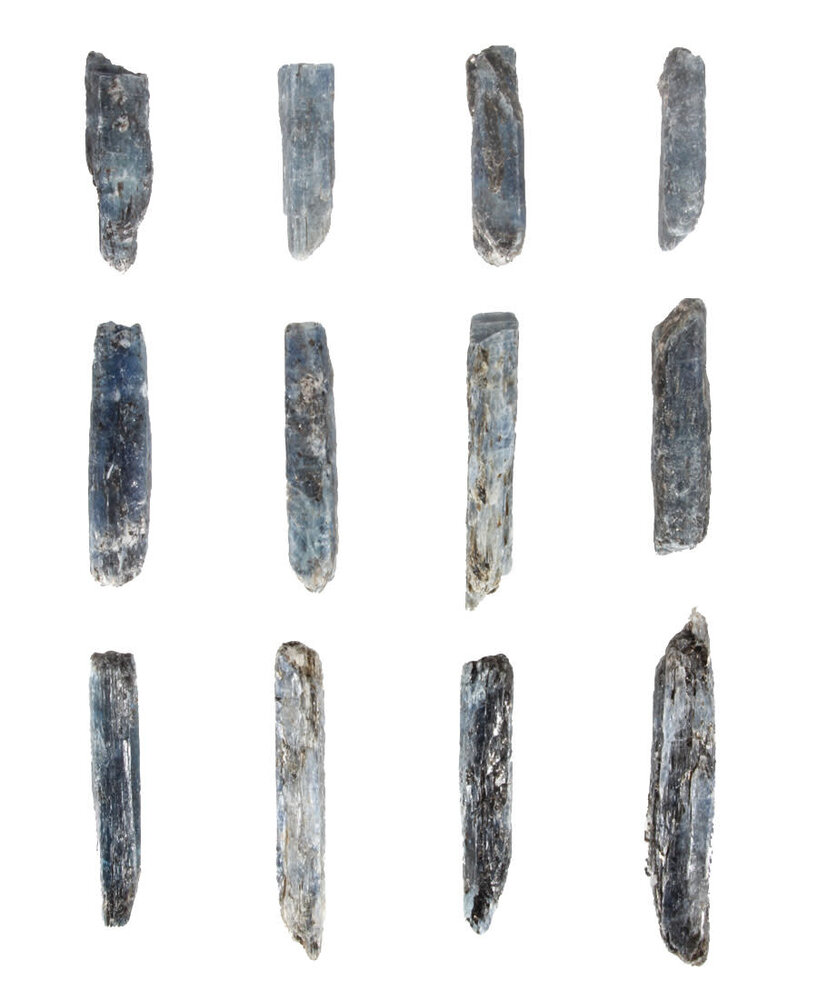 Kyaniet (blauw) hanger ruw doorboord Kyaniet (blauw) hanger ruw doorboord