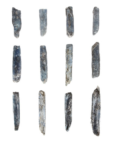 Kyaniet (blauw) hanger ruw doorboord Kyaniet (blauw) hanger ruw doorboord