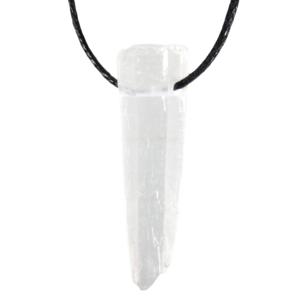 Laserkwarts hanger kristal doorboord