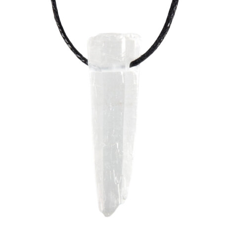 Laserkwarts hanger kristal doorboord