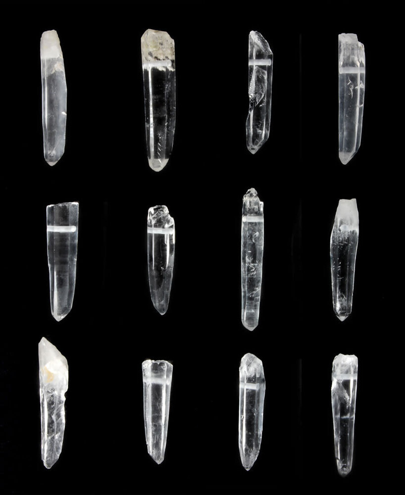 Laserkwarts hanger kristal doorboord