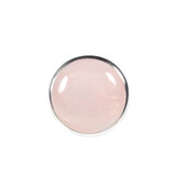 Zilveren ring rozenkwarts maat 18 1/2 | rond 2,1 cm Zilveren ring rozenkwarts maat 18 1/2 | rond 2,1 cm