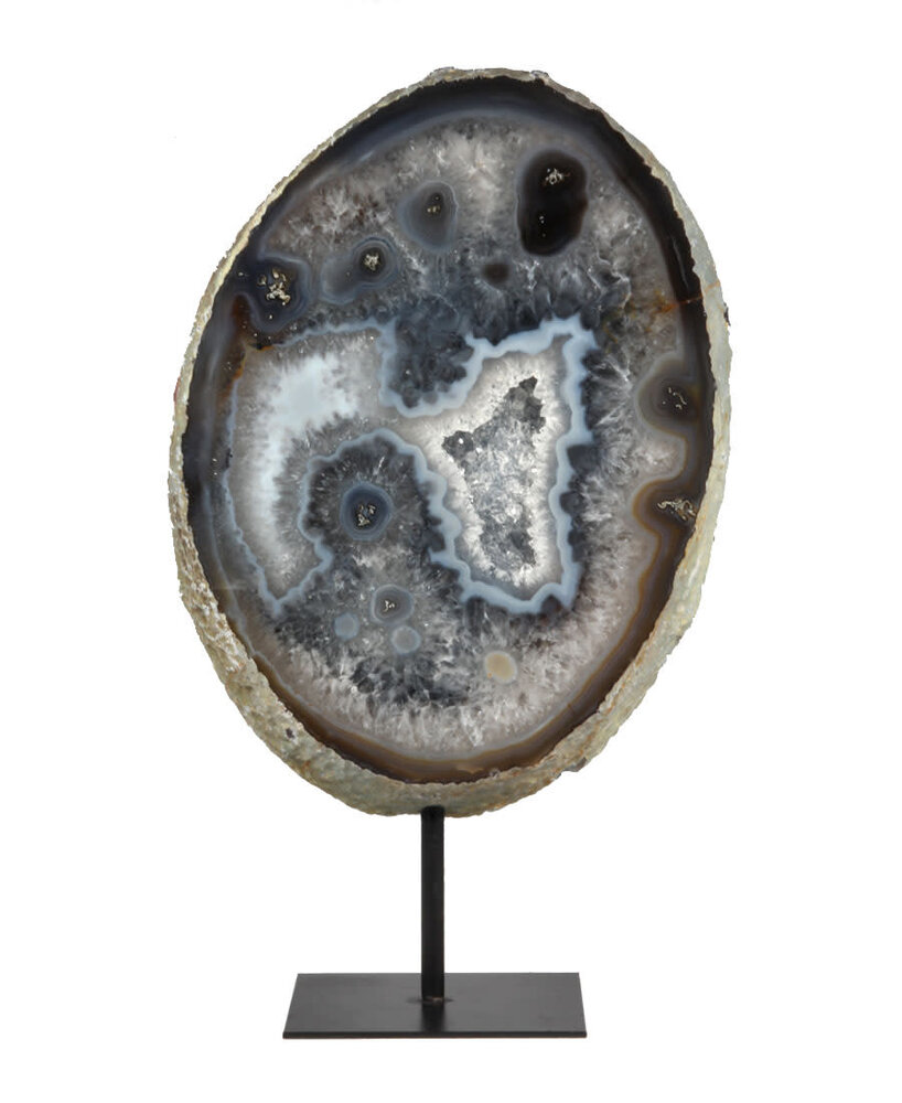 Agaat op standaard 25 x 19 x 5,5 cm | 4900 gram Agaat op standaard 25 x 19 x 5,5 cm | 4900 gram