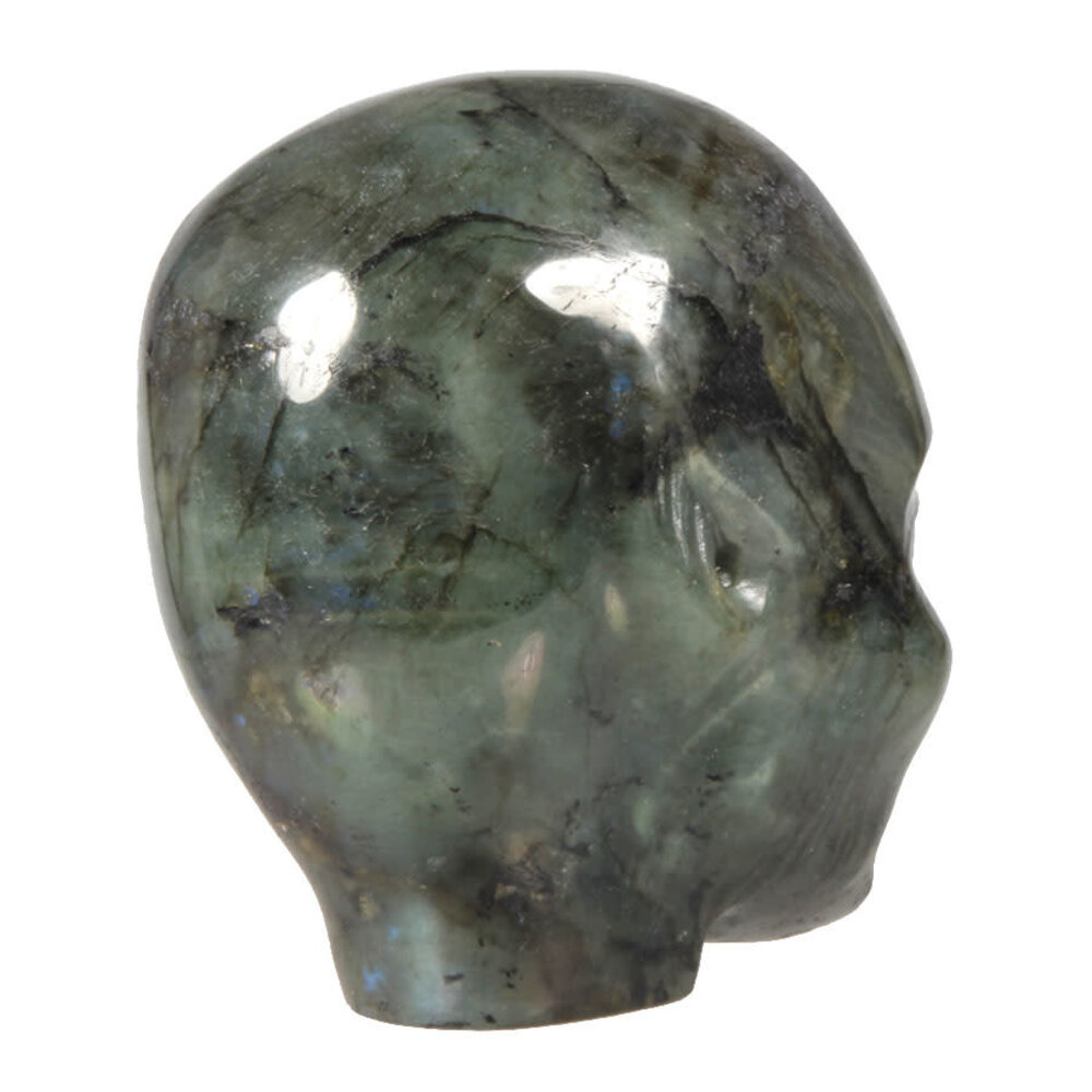 Labradoriet fairy schedel 10,3 x 10 x 7,3 cm | 1049 gram Labradoriet fairy schedel 10,3 x 10 x 7,3 cm | 1049 gram