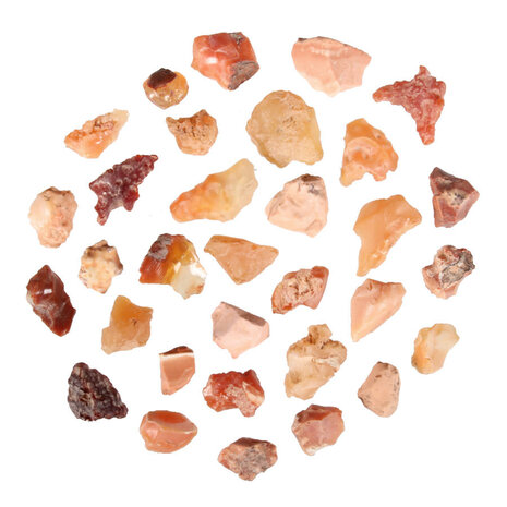 Opaal (vuur) brokje 0,5 - 1,5 gram Opaal (vuur) brokje 0,5 - 1,5 gram