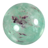 Fluoriet (groen/paars) bol 72 mm | 613 gram Fluoriet (groen/paars) bol 72 mm | 613 gram
