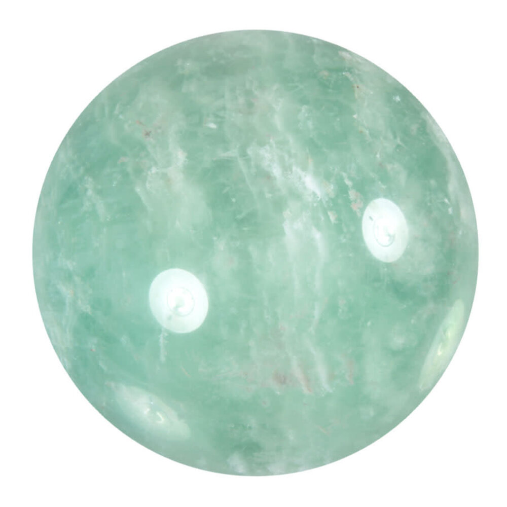 Fluoriet (groen/paars) bol 72 mm | 613 gram Fluoriet (groen/paars) bol 72 mm | 613 gram