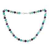 Ketting sterrenbeeld vissen 8 mm kralen Ketting sterrenbeeld vissen 8 mm kralen