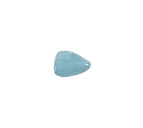 Aquamarijn (blauw) steen getrommeld 1 - 2 gram Aquamarijn (blauw) steen getrommeld 1 - 2 gram