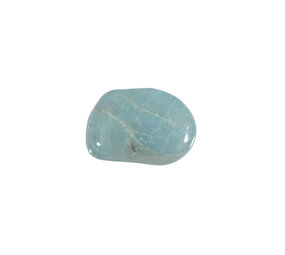 Aquamarijn (blauw) steen getrommeld 2 - 5 gram Aquamarijn (blauw) steen getrommeld 2 - 5 gram